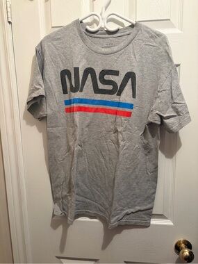 Logo Grey Short-Sleeve T‑Shirt